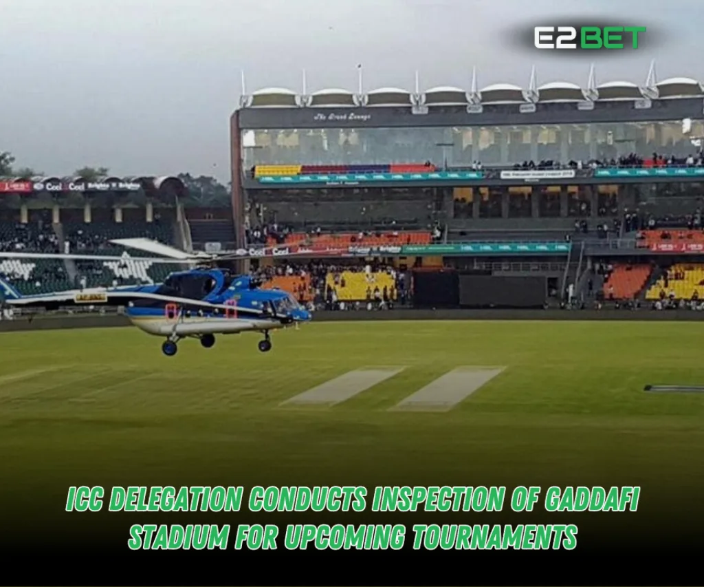 ICC Delegation Inspects Gaddafi Stadium for Upcoming Cricket Tournaments