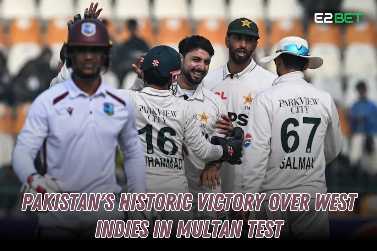 Pakistan's Historic Victory Over West Indies in Multan Test