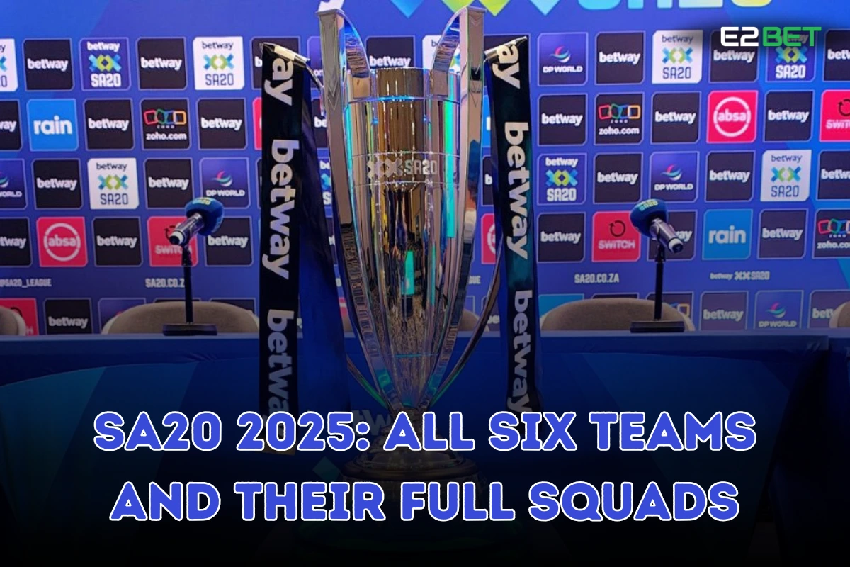 SA20 2025: All Six Teams and Their Full Squads
