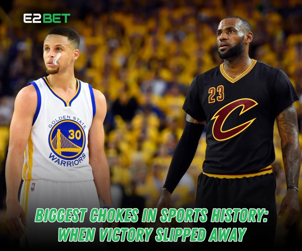 Biggest Chokes in Sports History: When Victory Slipped Away