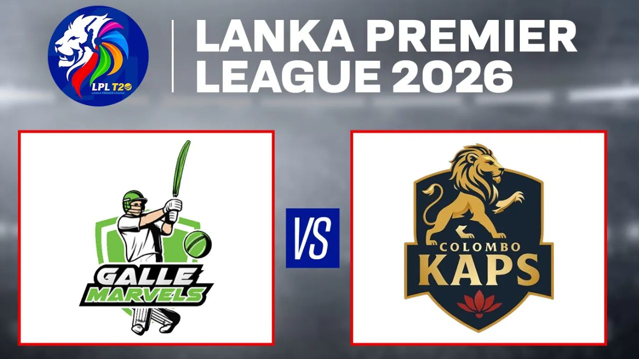 Galle Marvels vs Colombo Kaps: Head-to-Head Record in LPL 2026